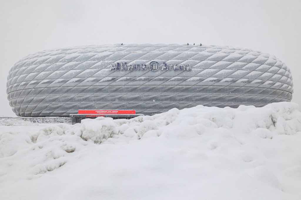 Confronto entre Bayern de Munique e  Berlin é adiado por nevasca na Alemanha