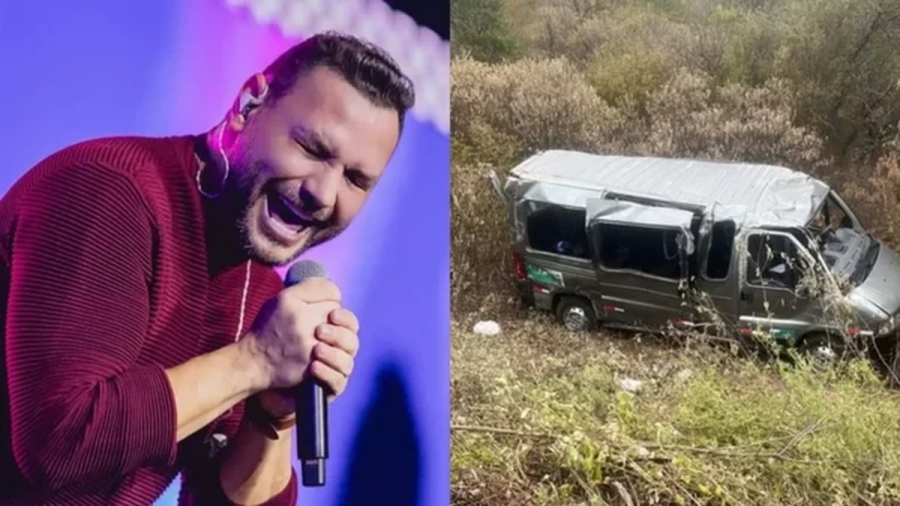 FATAL: Cantor da banda Desejo de Menina se envolve em grave acidente com uma morte e 6 feridos
